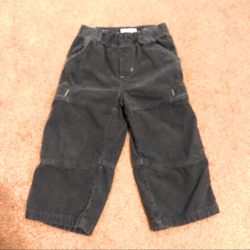 Children’s Place Grey Corduroy Pants Size 24 months Adjustable Elastic Waistband - Picture 1 of 3